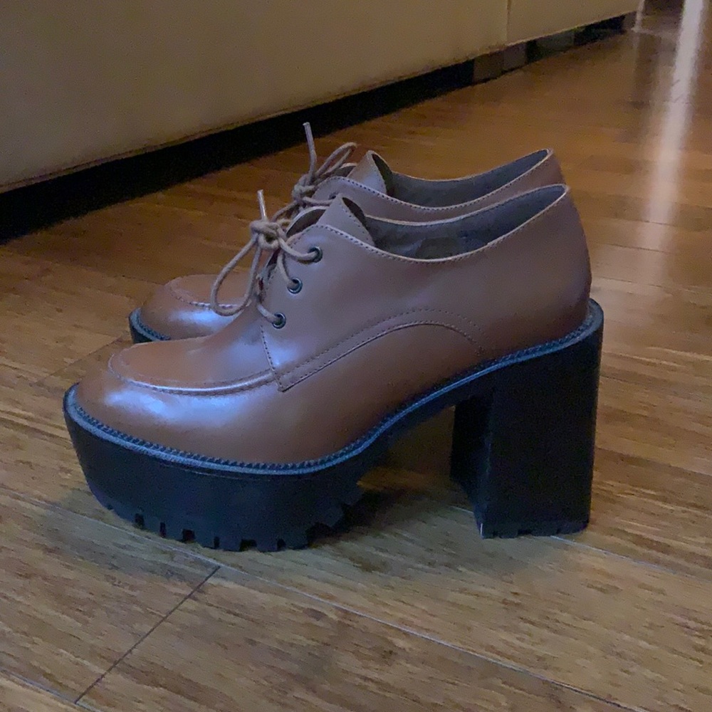 Free people platform loafers